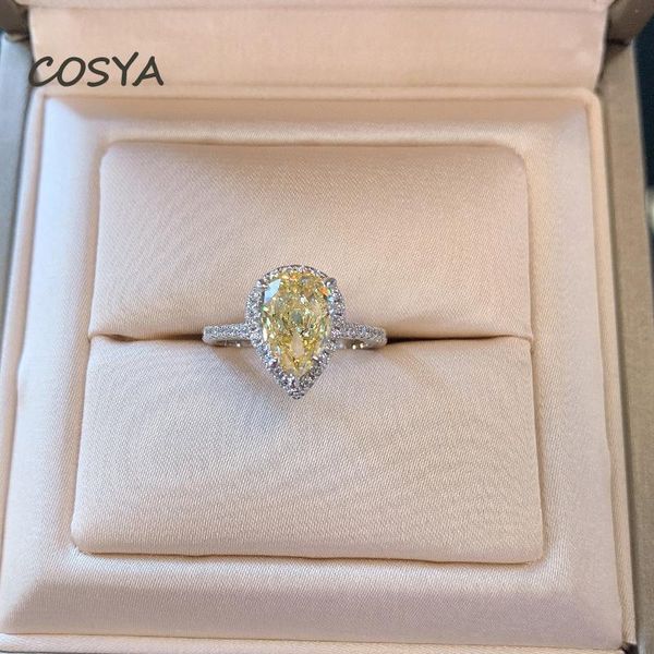 100% 925 sterling silver colorful drop-shaped 7*10mm high carbon diamond shinning ring for women wedding fine jewelry gift cluster rings, Golden;silver
100% 925 sterling silver colorful drop-shaped 7*10mm high carbon diamond shinning ring for women wedding fine jewelry gift cluster rings, Golden;silver