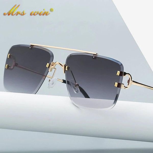 fashion cool unique rimless style spikes rivets pilot sunglasses vintage women men brand design sun glasses, White;black
fashion cool unique rimless style spikes rivets pilot sunglasses vintage women men brand design sun glasses, White;black