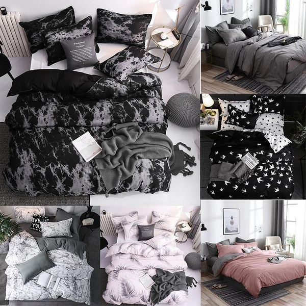 marble black white bedding set polyester solid pink bedclothes nordic home duvet cover pillowcases single twin double sets
marble black white bedding set polyester solid pink bedclothes nordic home duvet cover pillowcases single twin double sets