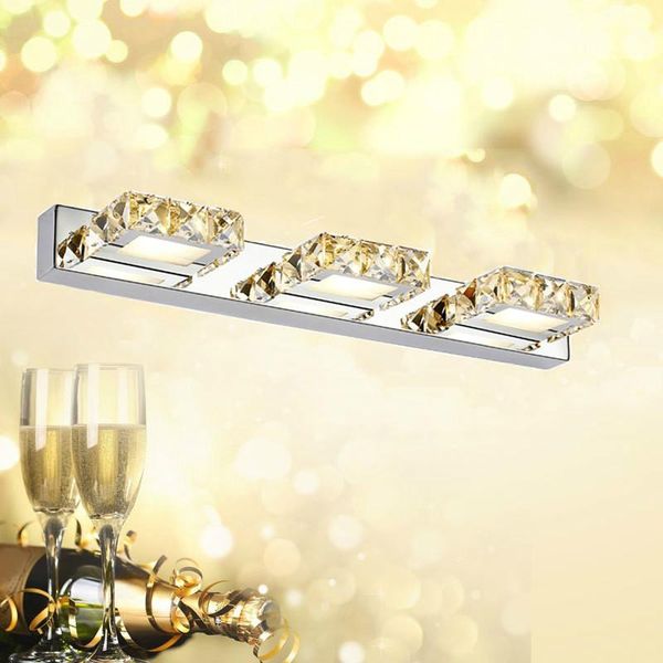 wall lamps crystal bathroom mirror lighting 3 lights 9w 46cm long led sconce in bedroom light 110v / 220v
wall lamps crystal bathroom mirror lighting 3 lights 9w 46cm long led sconce in bedroom light 110v / 220v