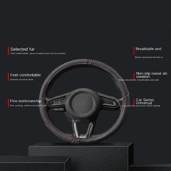 steering wheel covers universal type-o car cover skidproof auto steering- anti-slip leather car-styling accessories
steering wheel covers universal type-o car cover skidproof auto steering- anti-slip leather car-styling accessories