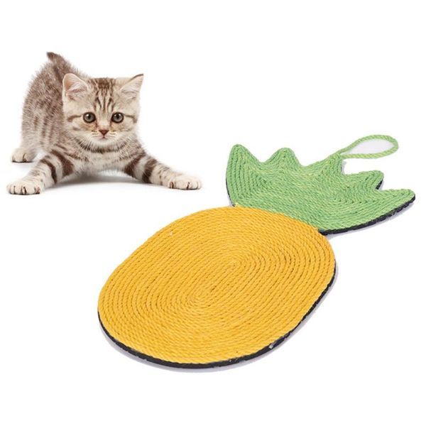 cat toys scratching pad cute and interesting natural sisal grinding pineapple supplies
cat toys scratching pad cute and interesting natural sisal grinding pineapple supplies