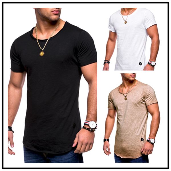 2021 summer new men's fashion slim short-sleeved t-shirt round neck hooded casual bottoming solid color t-shirt men, White;black
2021 summer new men's fashion slim short-sleeved t-shirt round neck hooded casual bottoming solid color t-shirt men, White;black