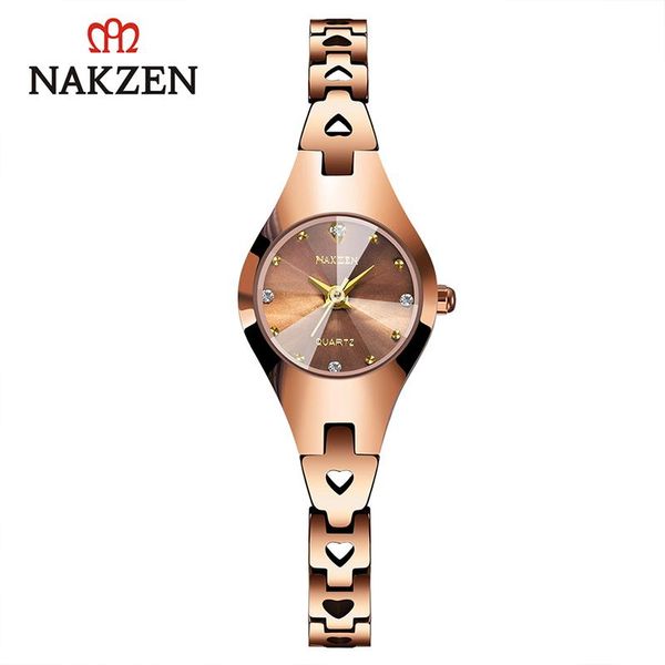 wristwatches nakzen luxury ladies watch life waterproof quartz clock montre femme gifts for women rose gold relojes de mujer wristwatch, Slivery;brown
wristwatches nakzen luxury ladies watch life waterproof quartz clock montre femme gifts for women rose gold relojes de mujer wristwatch, Slivery;brown