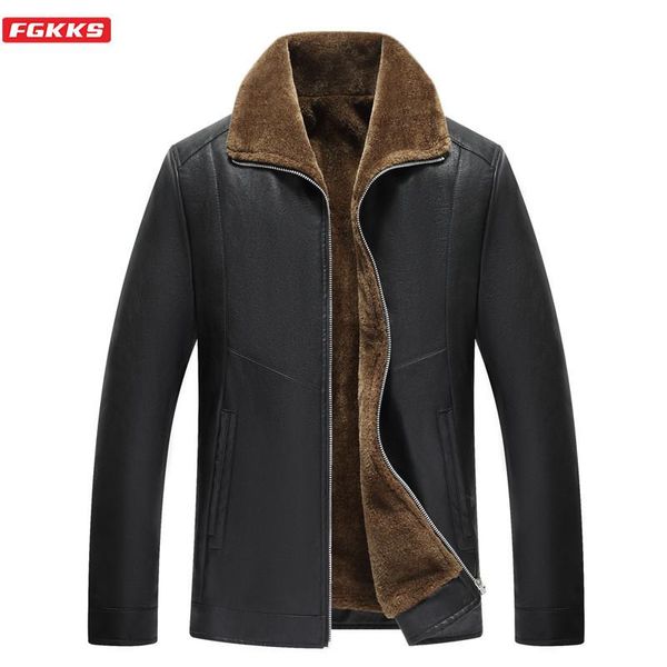 men's fur & faux fgkks brand men leather jackets coat 2021 winter male pu jacket coats fashion, Black
men's fur & faux fgkks brand men leather jackets coat 2021 winter male pu jacket coats fashion, Black