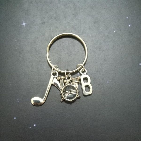 keychains drum keychain diy keyring gift for music lovers men women fashion note with initial, Silver
keychains drum keychain diy keyring gift for music lovers men women fashion note with initial, Silver