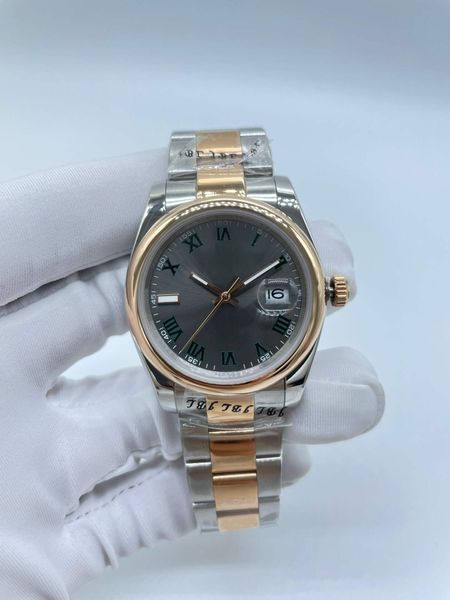 36mm automatic mechanical movement women's watch full stainless steel strap smooth bezel women watches fashion party gifts datejust wom, Slivery;brown
36mm automatic mechanical movement women's watch full stainless steel strap smooth bezel women watches fashion party gifts datejust wom, Slivery;brown