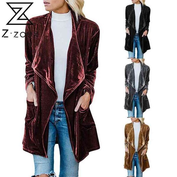women trench coat long sleeve velvet windbreaker loose overcoat fashio cardigan autumn winter 210513, Tan;black
women trench coat long sleeve velvet windbreaker loose overcoat fashio cardigan autumn winter 210513, Tan;black