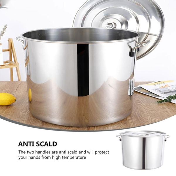 storage bottles & jars 1pc stainless steel dining hall soup pot porridge bucket rice holder with lid
storage bottles & jars 1pc stainless steel dining hall soup pot porridge bucket rice holder with lid