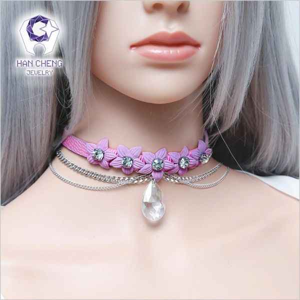 chokers hancheng fashion tassel pu belt flower rhinestone big created crystal choker necklace women necklaces collar jewelry bijoux, Golden;silver
chokers hancheng fashion tassel pu belt flower rhinestone big created crystal choker necklace women necklaces collar jewelry bijoux, Golden;silver