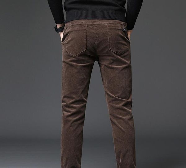 men's pants 2021 men winter warm corduroy thicken fleece lining smart casual straight trouser slim fit jogging clothing, Black
men's pants 2021 men winter warm corduroy thicken fleece lining smart casual straight trouser slim fit jogging clothing, Black