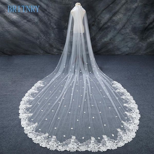 bridal veils britnry 2021 3.5 meters one layer lace wedding veil flowers with beading ivory blusher accessories, Black
bridal veils britnry 2021 3.5 meters one layer lace wedding veil flowers with beading ivory blusher accessories, Black
