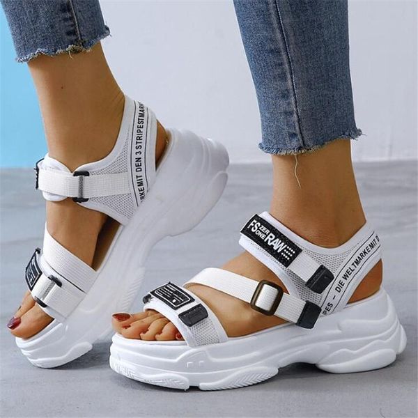 women sandals 2021 brand fashion leather high heels wedges platform summer shoes women's luxury designers, Black
women sandals 2021 brand fashion leather high heels wedges platform summer shoes women's luxury designers, Black