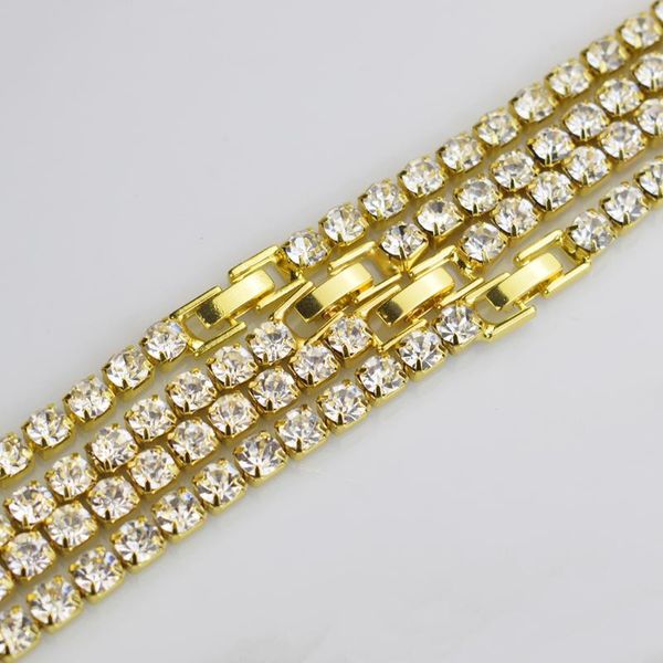 chains arrival 18/20/22/24inch gold plated tennis chain necklace fashion crystal cubic zircon jewelry women rock hip-hop choker, Silver
chains arrival 18/20/22/24inch gold plated tennis chain necklace fashion crystal cubic zircon jewelry women rock hip-hop choker, Silver