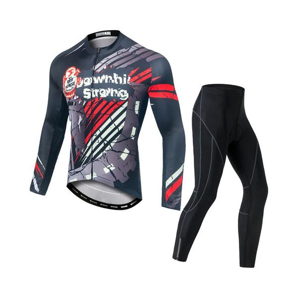racing sets yocene autumn thermal men selling long sleeve tight fit bicycle jerseys road bike cycling wear, Black;blue
racing sets yocene autumn thermal men selling long sleeve tight fit bicycle jerseys road bike cycling wear, Black;blue