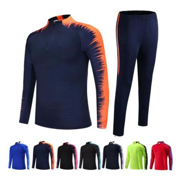 kids adults soccer jerseys sets survetement football kits men child running jackets sports training tracksuit uniforms suit, Black
kids adults soccer jerseys sets survetement football kits men child running jackets sports training tracksuit uniforms suit, Black