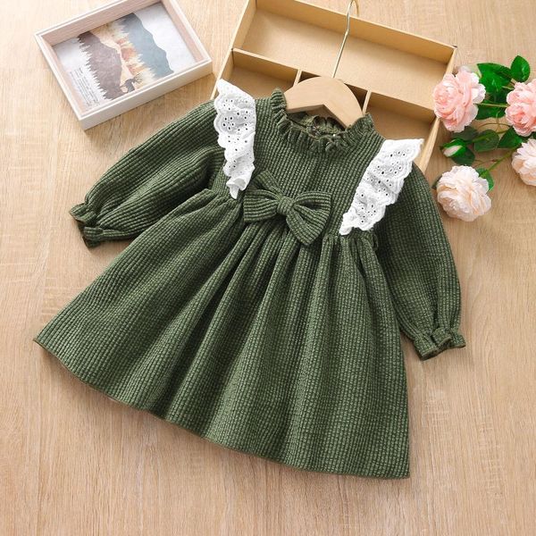 girl's dresses 3 months-3 years old angel baby girl autumn winter dress bow lantern long sleeve ruffle elegant toddler kids small stand, Red;yellow
girl's dresses 3 months-3 years old angel baby girl autumn winter dress bow lantern long sleeve ruffle elegant toddler kids small stand, Red;yellow