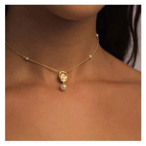 find me simple alloy imitation pearl necklace round pendant women's creative fashion party product jewelry accessor necklaces, Silver
find me simple alloy imitation pearl necklace round pendant women's creative fashion party product jewelry accessor necklaces, Silver