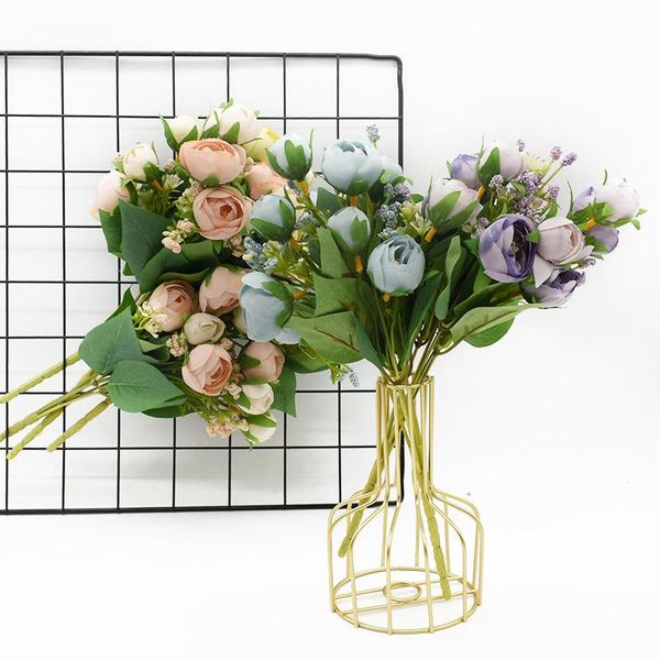 decorative flowers & wreaths 3 bundle artificial rose tea bud hydrangea holding bouquet diy flower arrangement material wedding christmas fo
decorative flowers & wreaths 3 bundle artificial rose tea bud hydrangea holding bouquet diy flower arrangement material wedding christmas fo