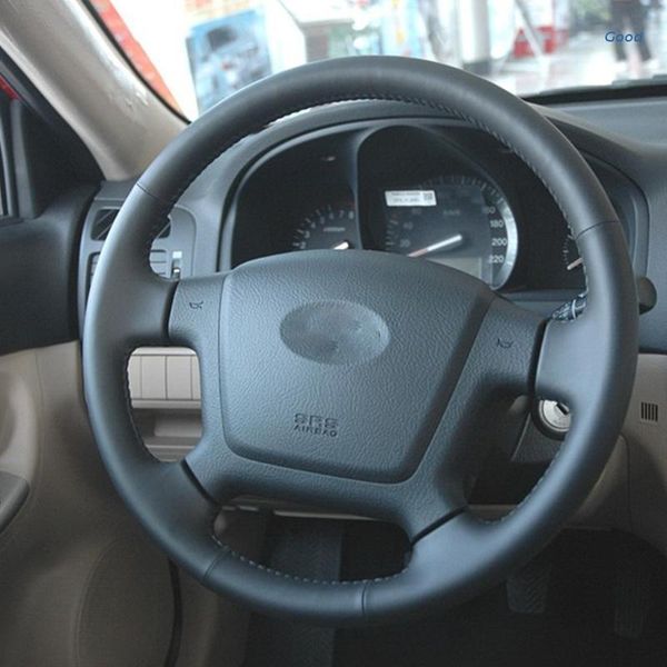 steering wheel covers universal anti-slip breathable leather diy car cover case+needles thread
steering wheel covers universal anti-slip breathable leather diy car cover case+needles thread