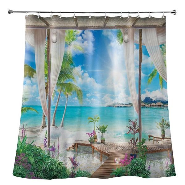 shower curtains beach palm waterproof landscape curtain ocean scenery bath bathroom decoration
shower curtains beach palm waterproof landscape curtain ocean scenery bath bathroom decoration