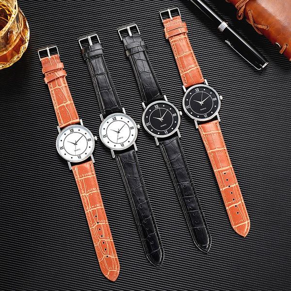 men's casual simple high-end luxury business quartz watch ultra-thin belt for men reloj hombre relojes montre homme wristwatches, Slivery;brown
men's casual simple high-end luxury business quartz watch ultra-thin belt for men reloj hombre relojes montre homme wristwatches, Slivery;brown