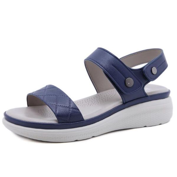 sandals summer ladies beach leisure hook and loop women's shoes light soft bottom middle heel toe sports qq607, Black
sandals summer ladies beach leisure hook and loop women's shoes light soft bottom middle heel toe sports qq607, Black