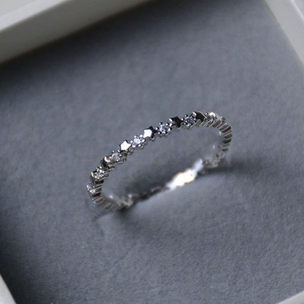 wedding rings classic stars ring for women creative simple finger with paved rhinestone female engagement jewelry, Slivery;golden
wedding rings classic stars ring for women creative simple finger with paved rhinestone female engagement jewelry, Slivery;golden