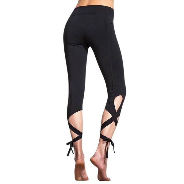 women's pants & capris missky women lace-up ballet dance seventh gym leggings slim fit, Black;white
women's pants & capris missky women lace-up ballet dance seventh gym leggings slim fit, Black;white