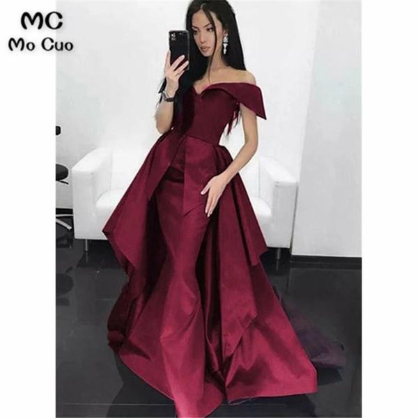 party dresses unique off shoulder mermaid evening long with attachable train hard satin cocktail gown prom, White;black
party dresses unique off shoulder mermaid evening long with attachable train hard satin cocktail gown prom, White;black