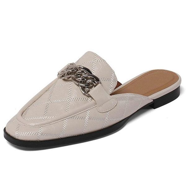 genuine leather women slipper square toe mules shoes 2021 summer fashion est working thick heels sandals slippers, Black
genuine leather women slipper square toe mules shoes 2021 summer fashion est working thick heels sandals slippers, Black