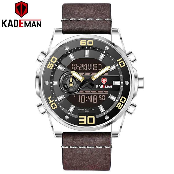 wristwatches men watch kademan fashion quartz men's watches waterproof alarm male clock date sports relogio masculino, Slivery;brown
wristwatches men watch kademan fashion quartz men's watches waterproof alarm male clock date sports relogio masculino, Slivery;brown