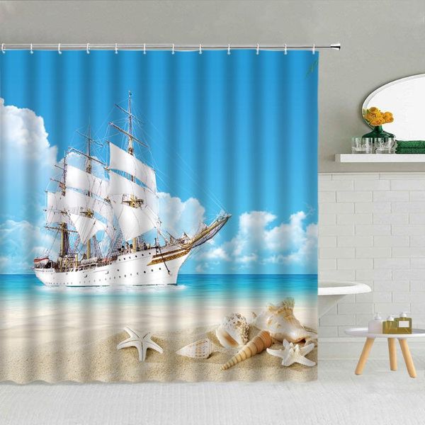 shower curtains ocean white personality sailing curtain set waterproof polyester fabric bath with hooks 3d printing
shower curtains ocean white personality sailing curtain set waterproof polyester fabric bath with hooks 3d printing