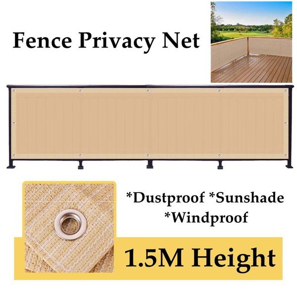 shade beige 1.5m height balcony privacy screen fence mesh sunshade anti-uv wind protection net patio backyard
shade beige 1.5m height balcony privacy screen fence mesh sunshade anti-uv wind protection net patio backyard