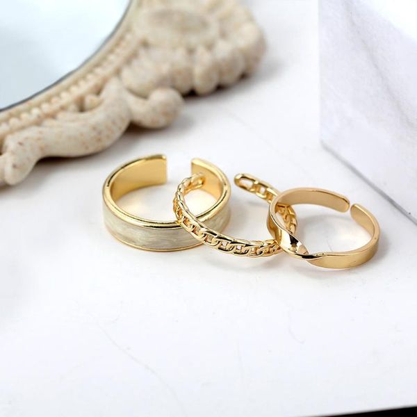 just feel hollow rings set for women gold silver color metal geometric round finger opening rings fashion party jewelry gift, Slivery;golden
just feel hollow rings set for women gold silver color metal geometric round finger opening rings fashion party jewelry gift, Slivery;golden