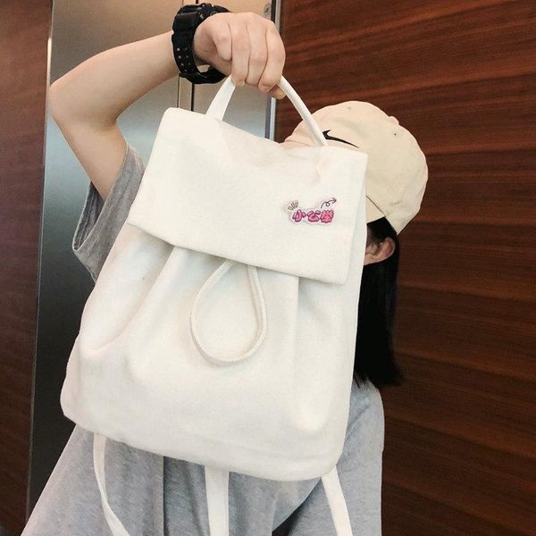 outdoor bags preppy style soft canvas backpack female cute school for teenage girls drawstring small women
outdoor bags preppy style soft canvas backpack female cute school for teenage girls drawstring small women