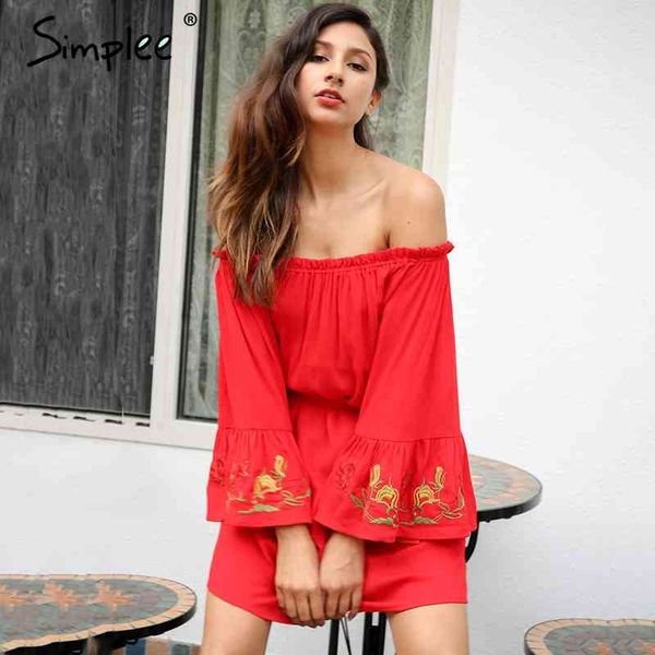 off shoulder flare sleeve embroidery women ruffle red short belt bow loose beach summer dress vestidos 210414, Black;gray
off shoulder flare sleeve embroidery women ruffle red short belt bow loose beach summer dress vestidos 210414, Black;gray
