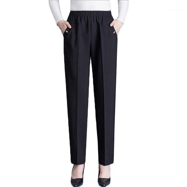 women's pants & capris middle-aged women autumn winter trousers big size loose plus velvet elastic waist casual female ankle-length 5xl, Black;white
women's pants & capris middle-aged women autumn winter trousers big size loose plus velvet elastic waist casual female ankle-length 5xl, Black;white