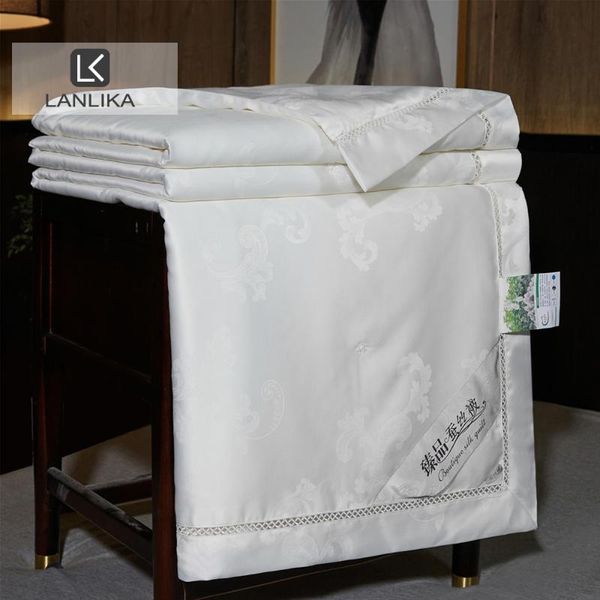 comforters & sets lanlika grade 100% natural silk white quilt duvet filling queen king comforter jacquard cover 4 season for sleep
comforters & sets lanlika grade 100% natural silk white quilt duvet filling queen king comforter jacquard cover 4 season for sleep
