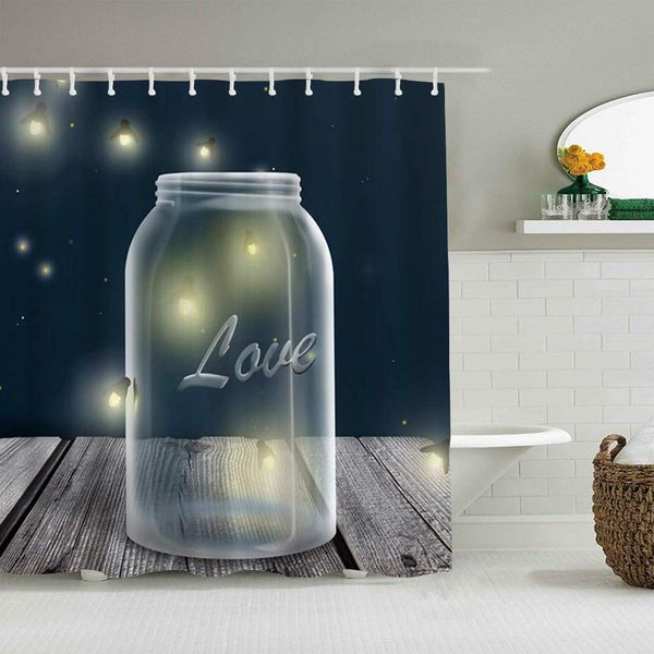 shower curtain midnight fireflies mason jar waterproof bath liners hooks included -bathroom decorative ideas polyester fabric
shower curtain midnight fireflies mason jar waterproof bath liners hooks included -bathroom decorative ideas polyester fabric