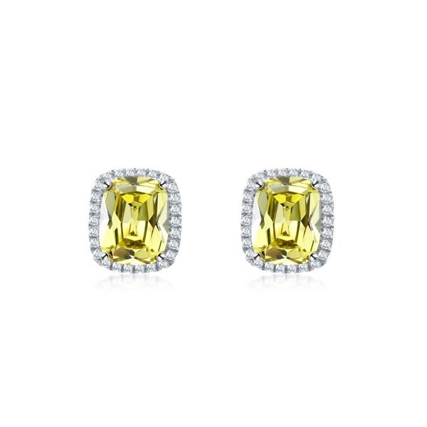 new stud earring for women 925 sterling silver pin yellow zircon crystals earrings female ear brincos pend, Golden;silver
new stud earring for women 925 sterling silver pin yellow zircon crystals earrings female ear brincos pend, Golden;silver