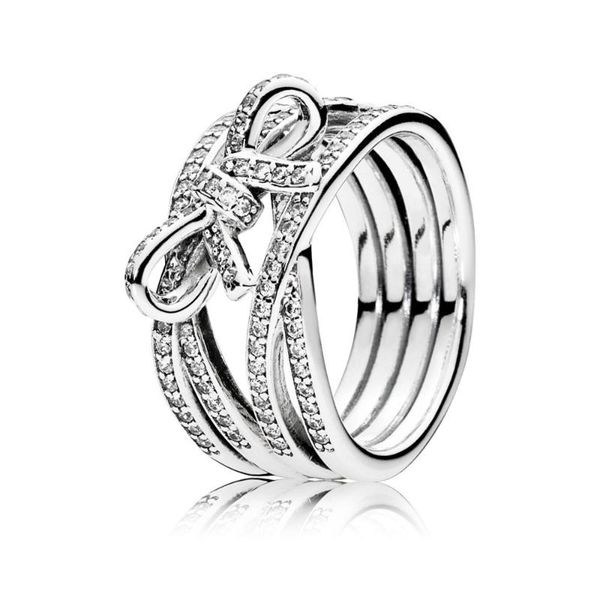 cluster rings yindx 925 sterling silver ring luxury bow european women's wedding banquet gift exquisite diy jewelry, Golden;silver
cluster rings yindx 925 sterling silver ring luxury bow european women's wedding banquet gift exquisite diy jewelry, Golden;silver