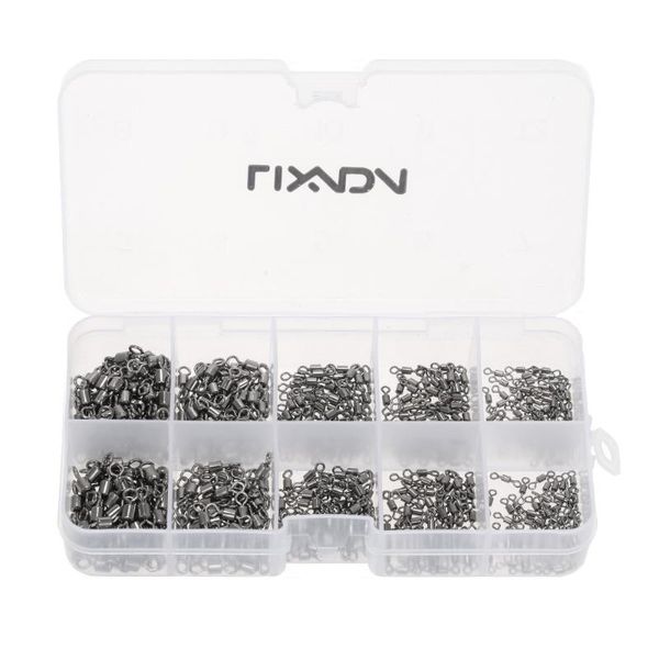fishing hooks lixada 500pcs swivels rolling swivel iron solid rings hook connector in box accessories 4# 6# 8# 10# 12# pesca
fishing hooks lixada 500pcs swivels rolling swivel iron solid rings hook connector in box accessories 4# 6# 8# 10# 12# pesca