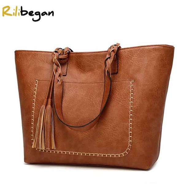 women shoulder bag casual vintage pu versatial fashion female handbags large capacity messenger tote
women shoulder bag casual vintage pu versatial fashion female handbags large capacity messenger tote