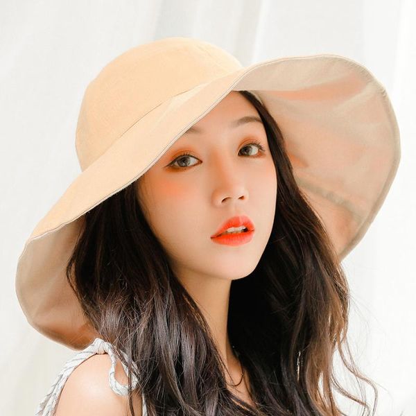 stingy brim hats ruby vicky summer double-sided big rim cloth cap korean pure cotton sunscreen sunshade women outdoor leisure sunhat, Blue;gray
stingy brim hats ruby vicky summer double-sided big rim cloth cap korean pure cotton sunscreen sunshade women outdoor leisure sunhat, Blue;gray