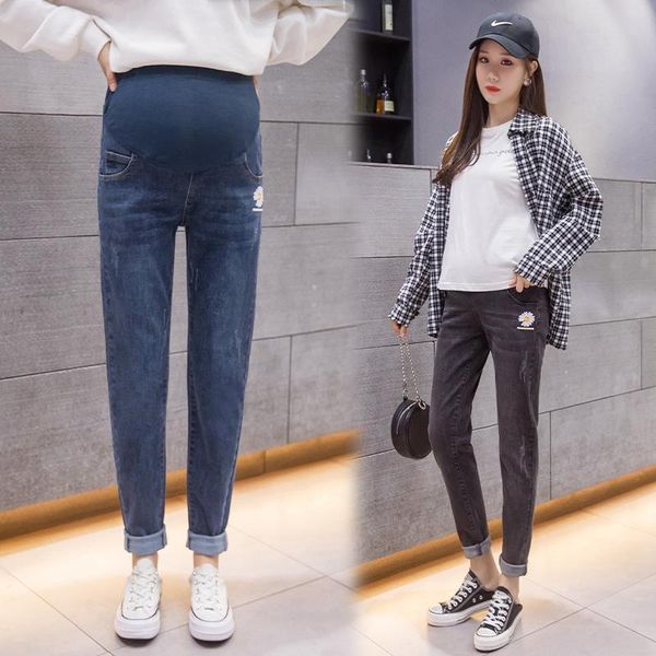 7313# maternity pants easy matching jeans belly support elastic waist trousers bottoms, White
7313# maternity pants easy matching jeans belly support elastic waist trousers bottoms, White