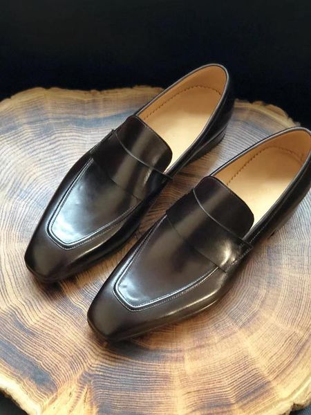 dress shoes cie men's penny loafers fashion full grain calf leather wedding party slip-on male footwear casual business lo52, Black
dress shoes cie men's penny loafers fashion full grain calf leather wedding party slip-on male footwear casual business lo52, Black