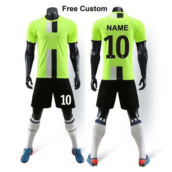 custom youth soccer jerseys shorts sets , men children futbol kit tee-shirt , athlete survetement football training shirt, Black
custom youth soccer jerseys shorts sets , men children futbol kit tee-shirt , athlete survetement football training shirt, Black