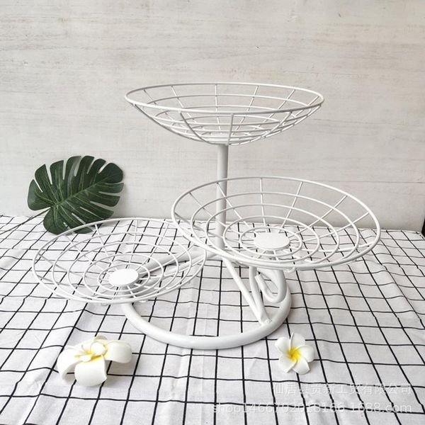 dishes & plates fruit tray kitchen living room storage basket iron 48x30x31cm three-layer removable black/white european style dessert plate
dishes & plates fruit tray kitchen living room storage basket iron 48x30x31cm three-layer removable black/white european style dessert plate