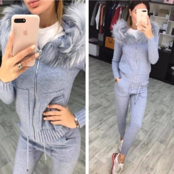 women's two piece pants ladies knitted sweater two-piece set 2021 spring fashion suit home warm, White
women's two piece pants ladies knitted sweater two-piece set 2021 spring fashion suit home warm, White
